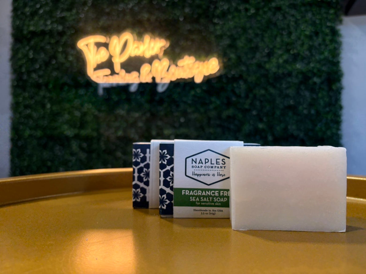 Fragrance Free Sea Salt Soap (3.5 oz)