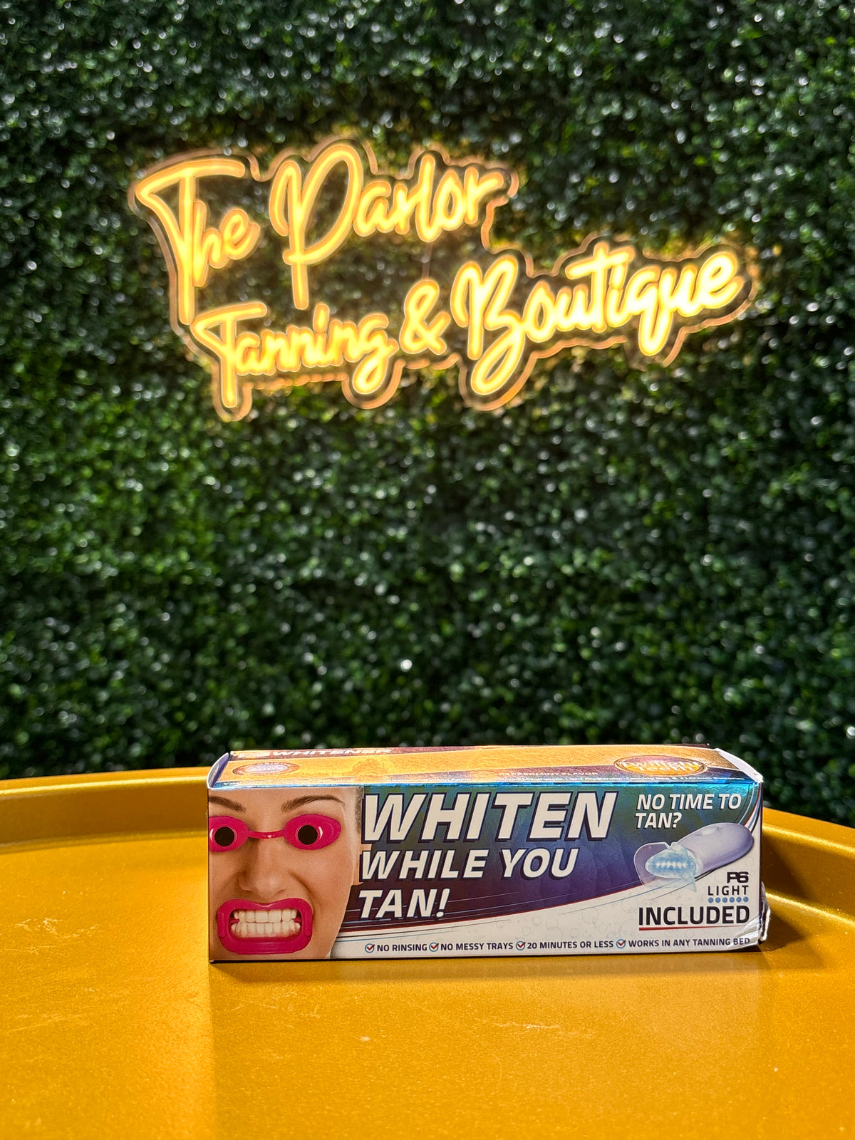 Whiten While You Tan Teeth Whitening Kit