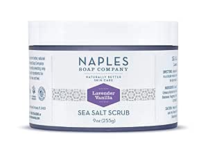 Lavender Vanilla Sea Salt Scrub (9 oz)