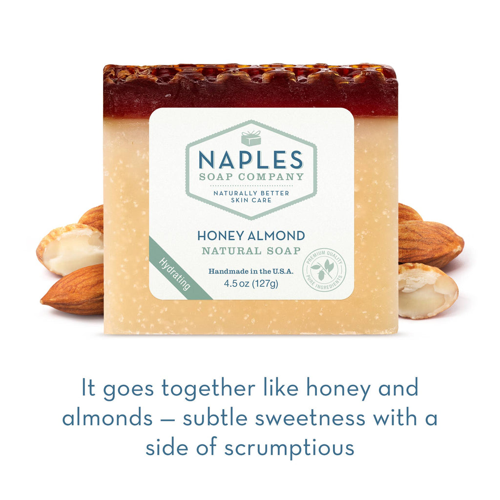 Honey Almond Natural Soap (4.5 oz)