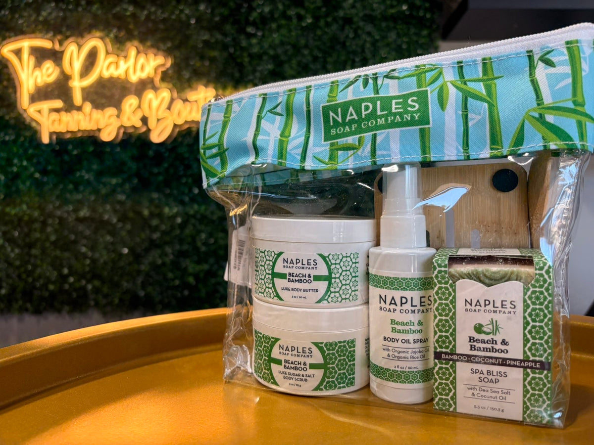 Naples Soap Company Beach & Bamboo Spa Gift Set