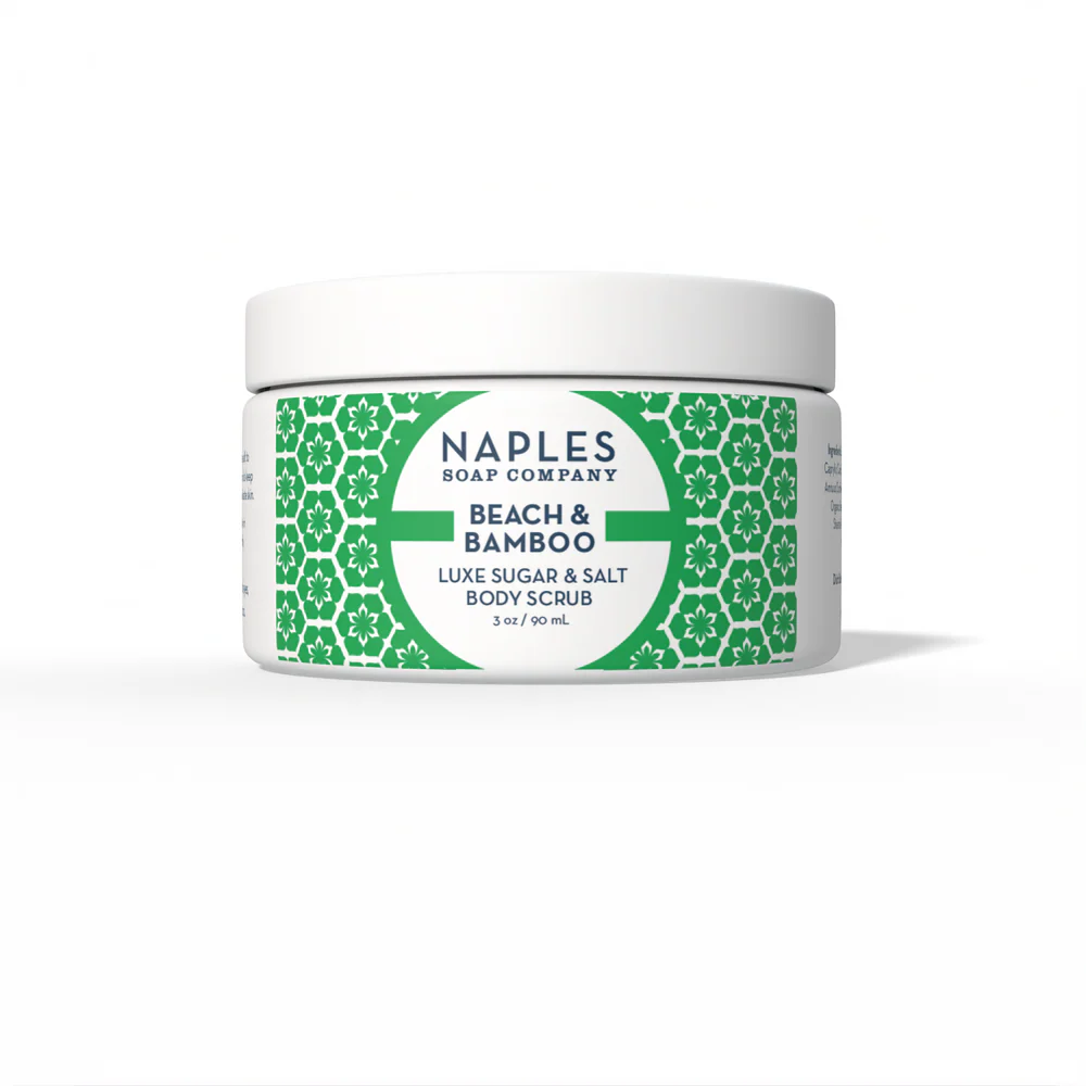 Beach & Bamboo Luxe Sugar & Salt Body Scrub (3 oz)