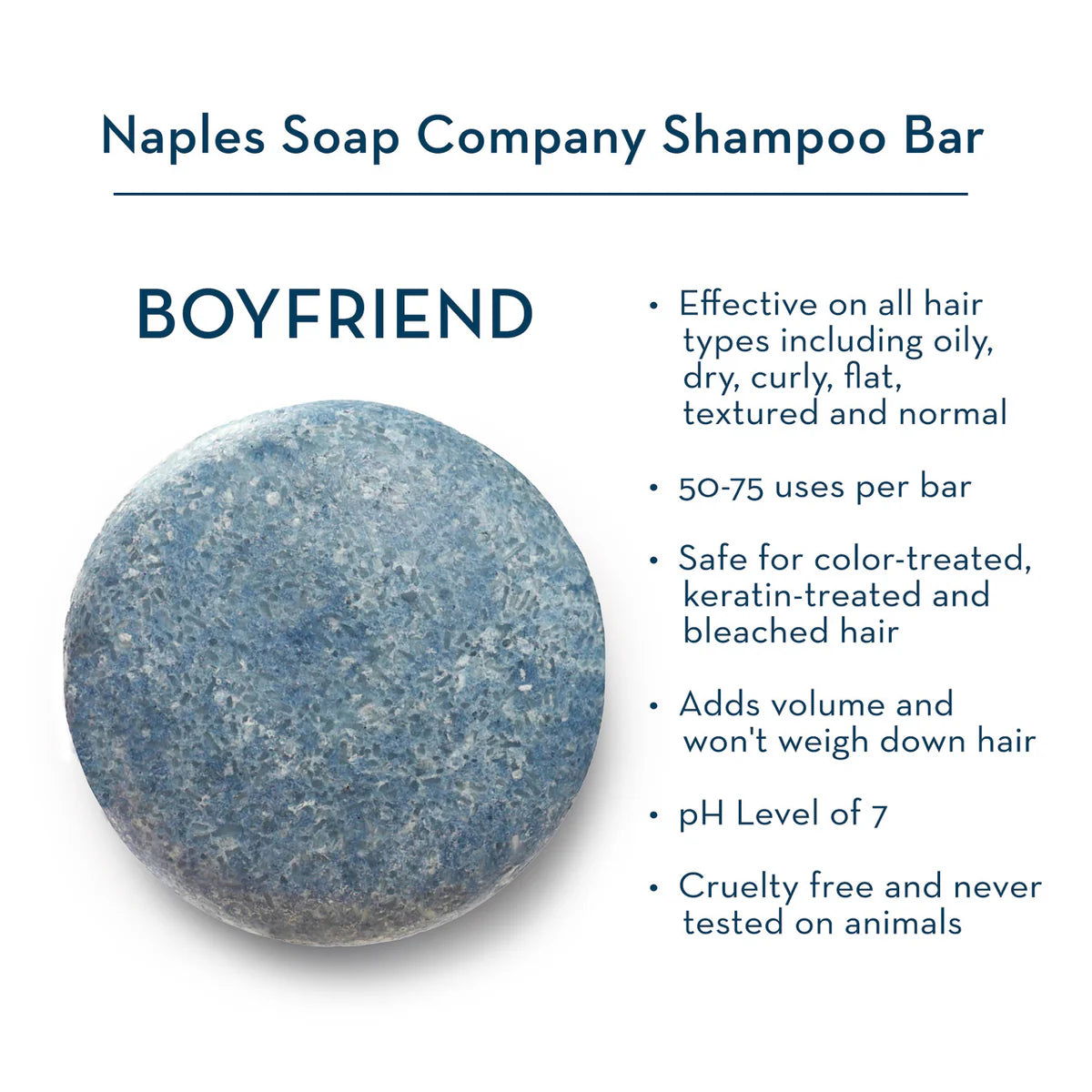 Boyfriend Shampoo Bar | Naples Soap Company