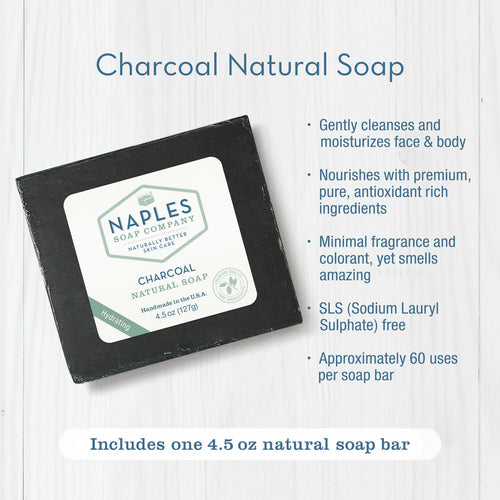 Charcoal Natural Soap (4.5 oz)