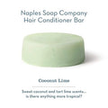 Coconut Lime Hair Conditioner Bar | Naples Soap Company