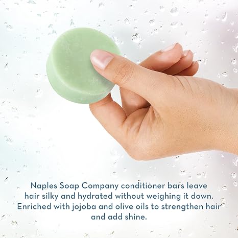 Coconut Lime Hair Conditioner Bar | Naples Soap Company