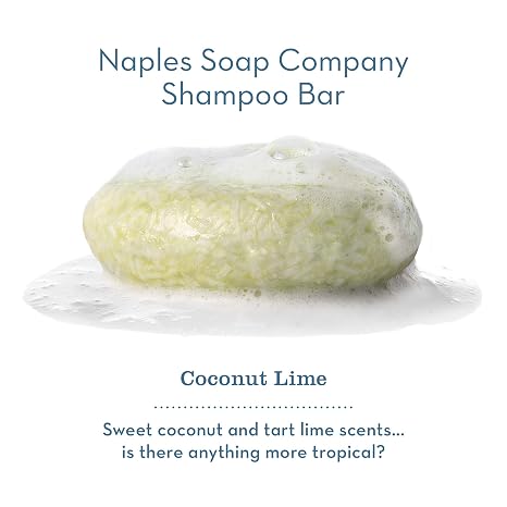 Coconut Lime Shampoo Bar | Naples Soap Company