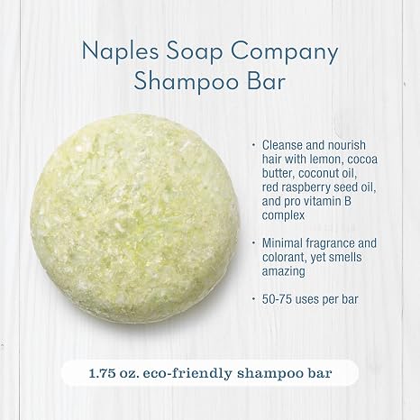 Coconut Lime Shampoo Bar | Naples Soap Company
