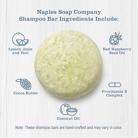 Coconut Lime Shampoo Bar | Naples Soap Company