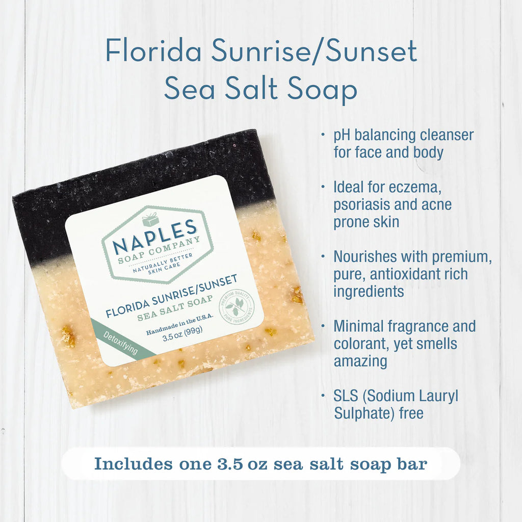 Florida Sunrise/Sunset Sea Salt Soap (3.5 oz)