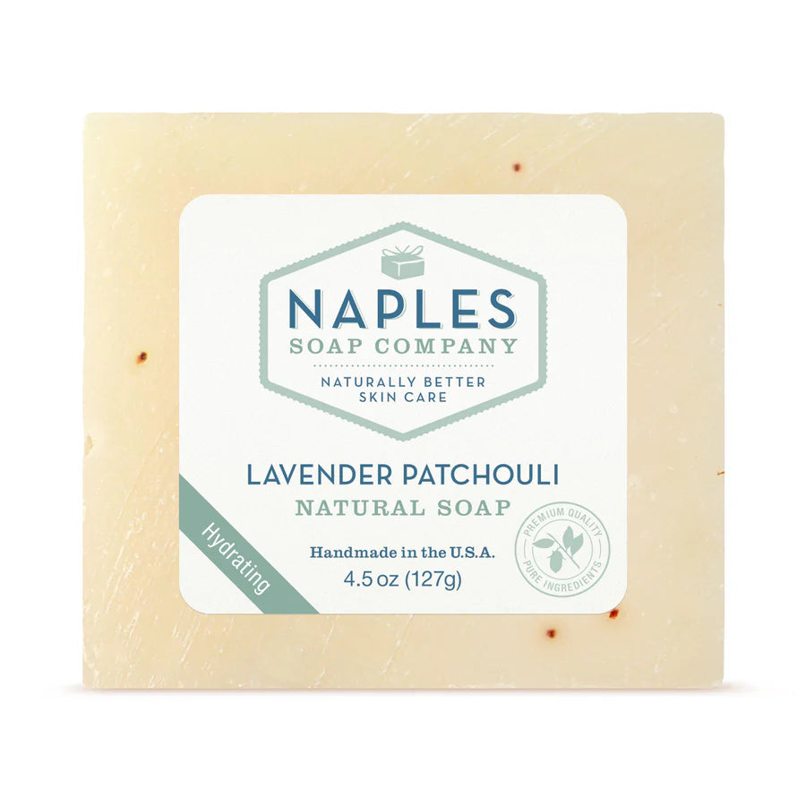 Lavender Patchouli Natural Soap (4.5 oz)