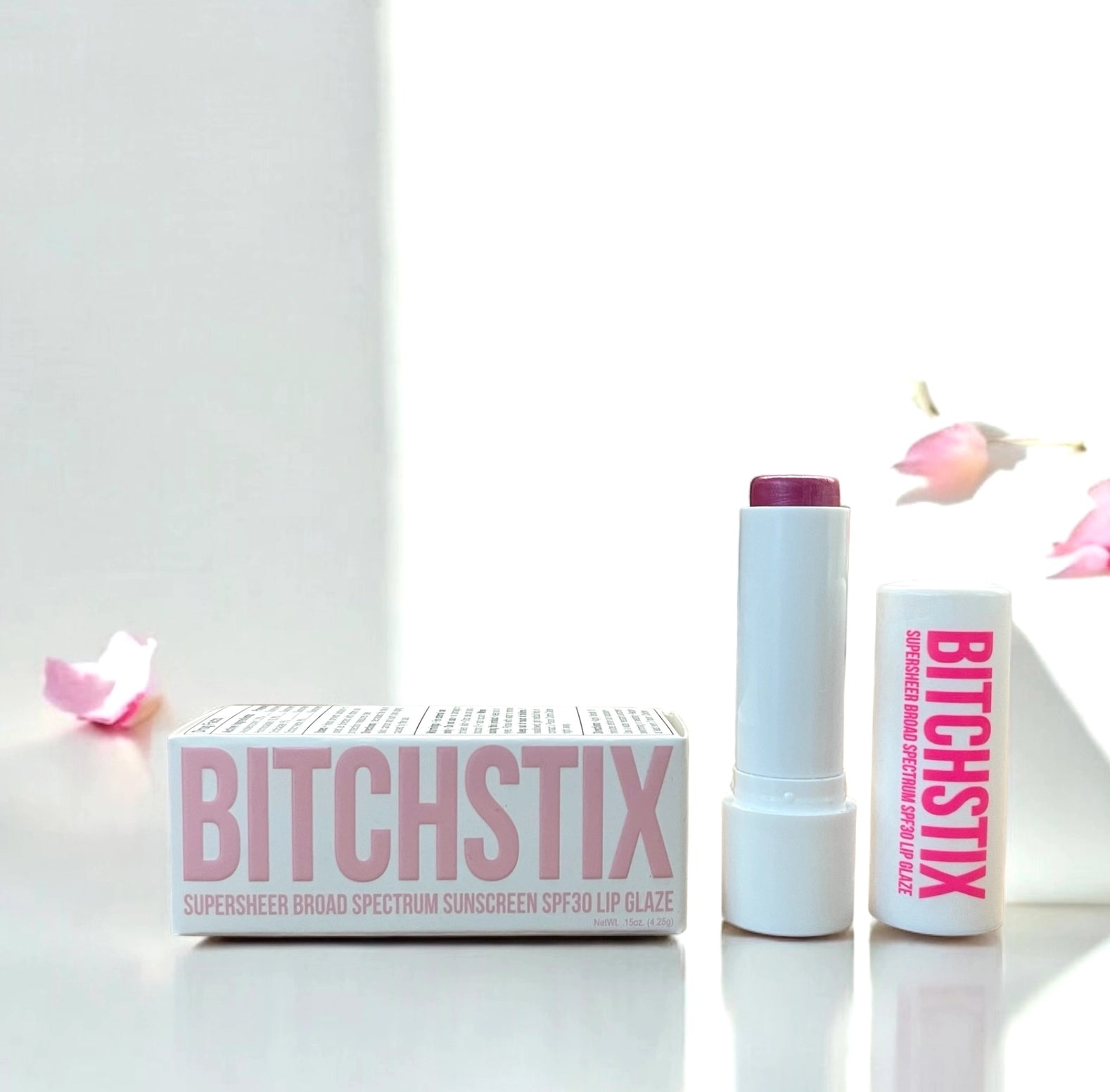 Supersheer SPF 30 Lip Glaze – Petal Pink
