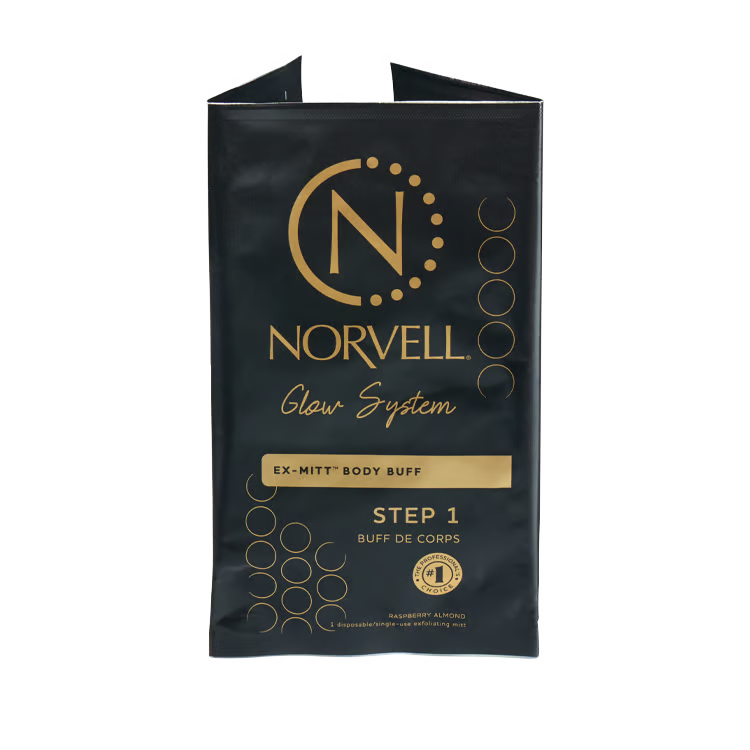 Norvell Glow System Ex-MITT® Body Buff (Pre-Tan Exfoliating Mitt)