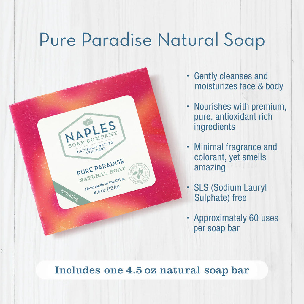 Pure Paradise Natural Soap (4.5 oz)