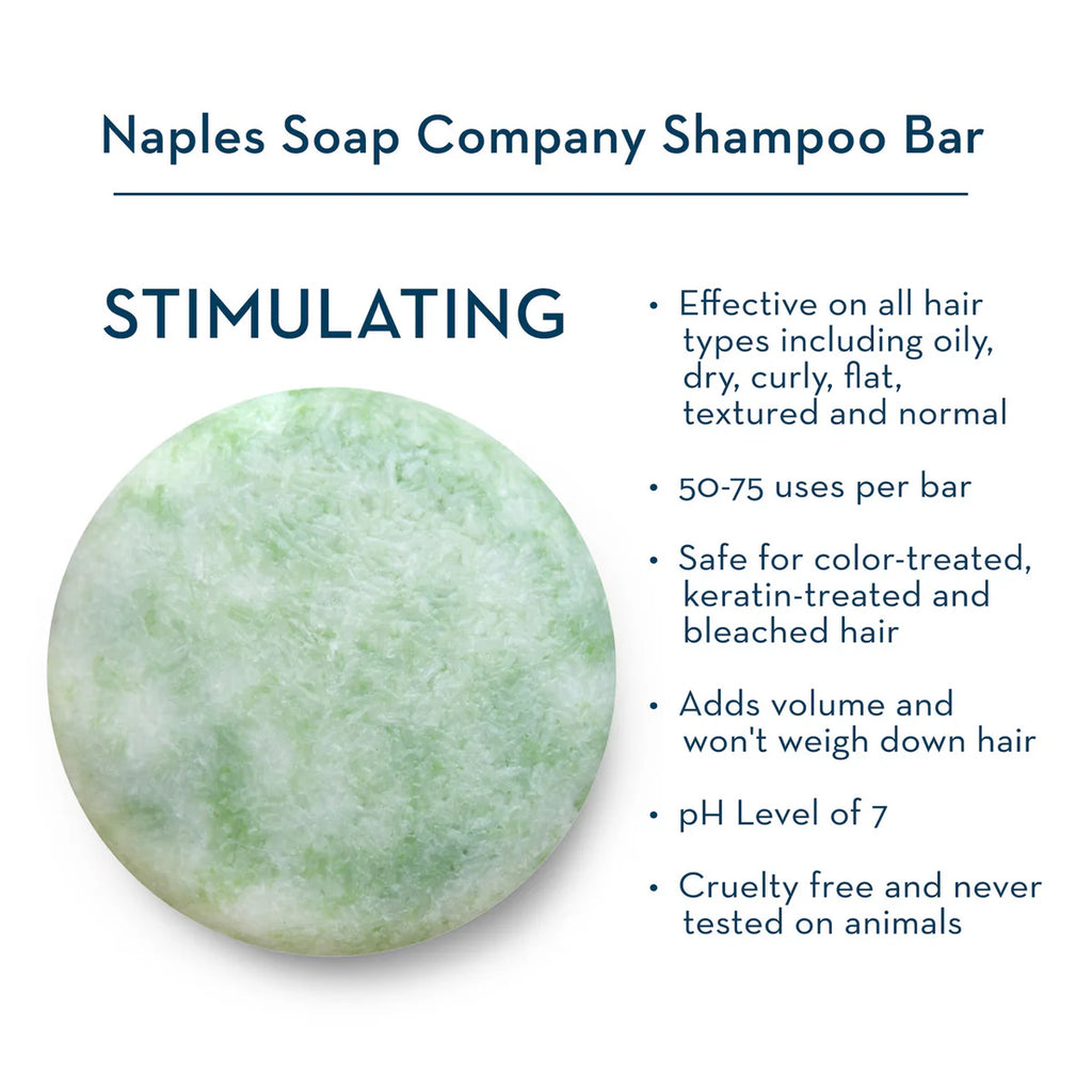 Stimulating Shampoo Bar | Naples Soap Company