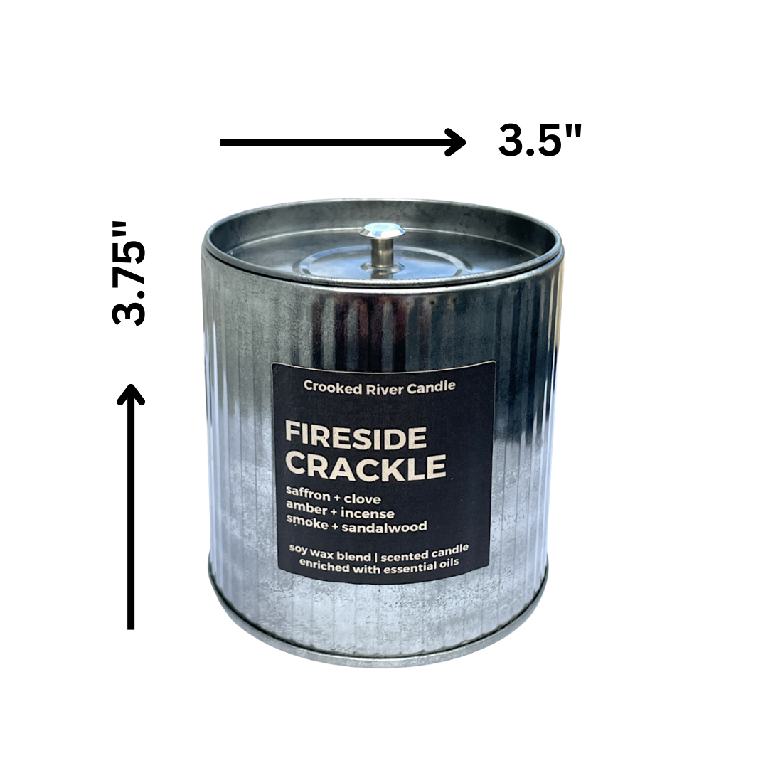 Basil Sage & Mint Wood Wick Candle