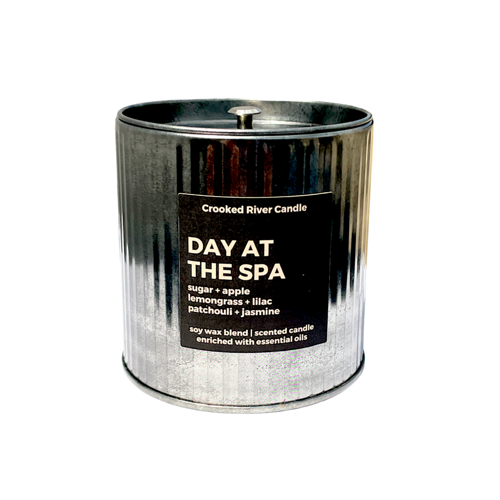 Day at the Spa Wood Wick Candle