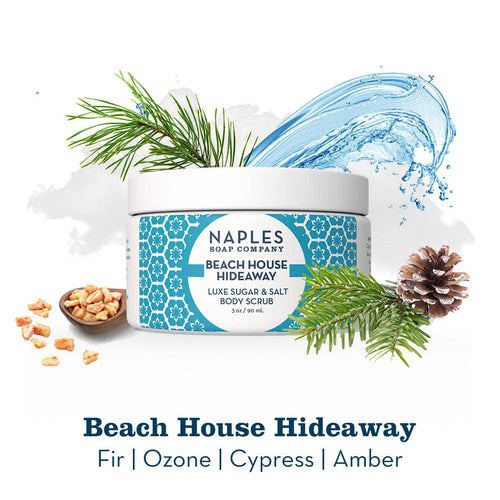 Beach House Hideaway Luxe Sugar & Salt Body Scrub 3 oz
