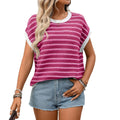 Color Block Knit Top